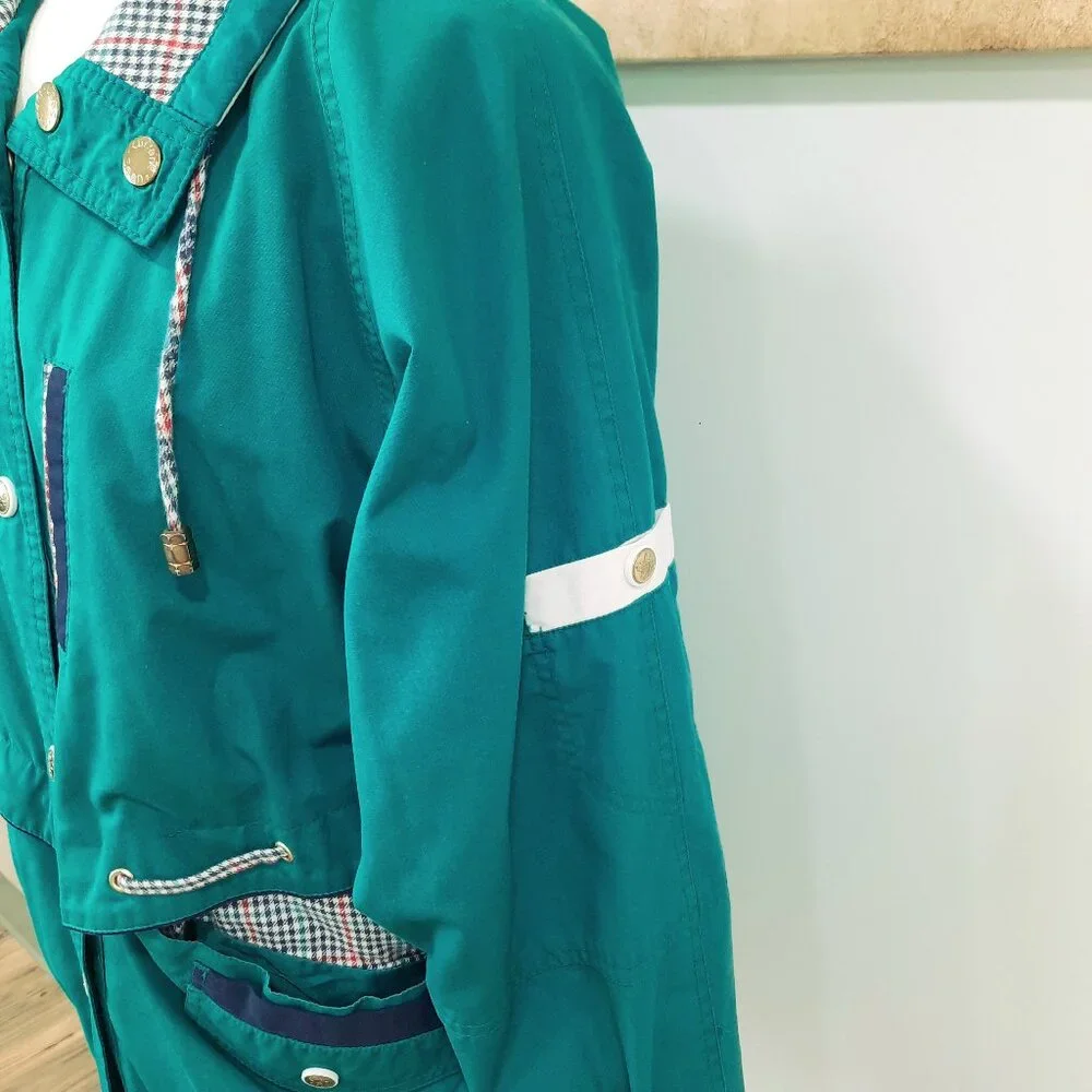 Vtg 80s reversible utility jacket - 2 coats in 1! - Picture 10 of 14